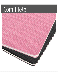 Placa de Borracha BLENDA com Filete Branco - 1,50 x 0,95 - 70% BORRACHA